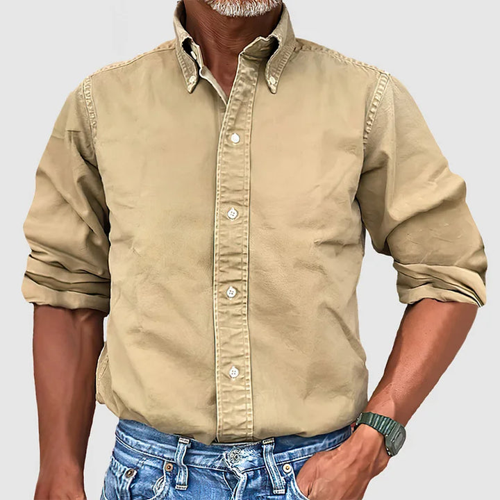 Oliver's - Claystone Oxford Shirt