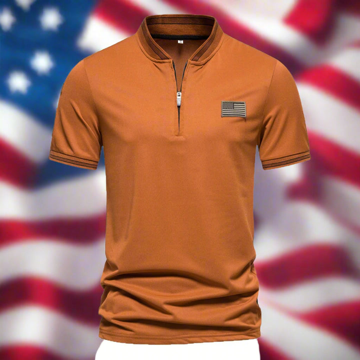 Miller’s – The Patriot Quarter-Zip Polo