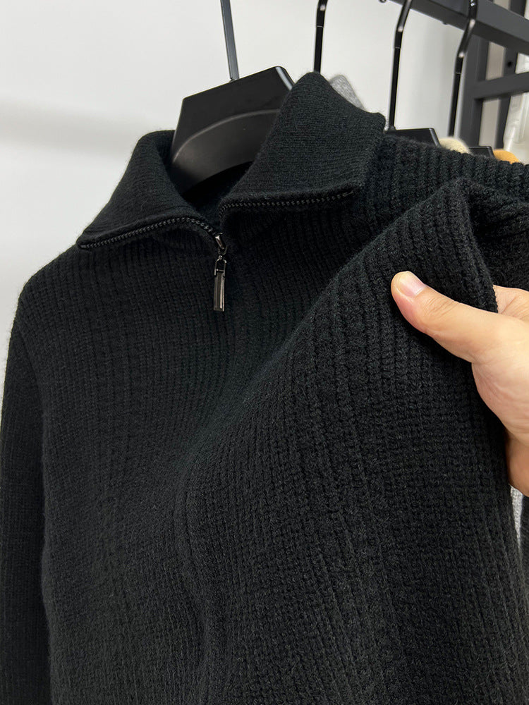 Miller’s – The Sandridge Knit Zip Sweater