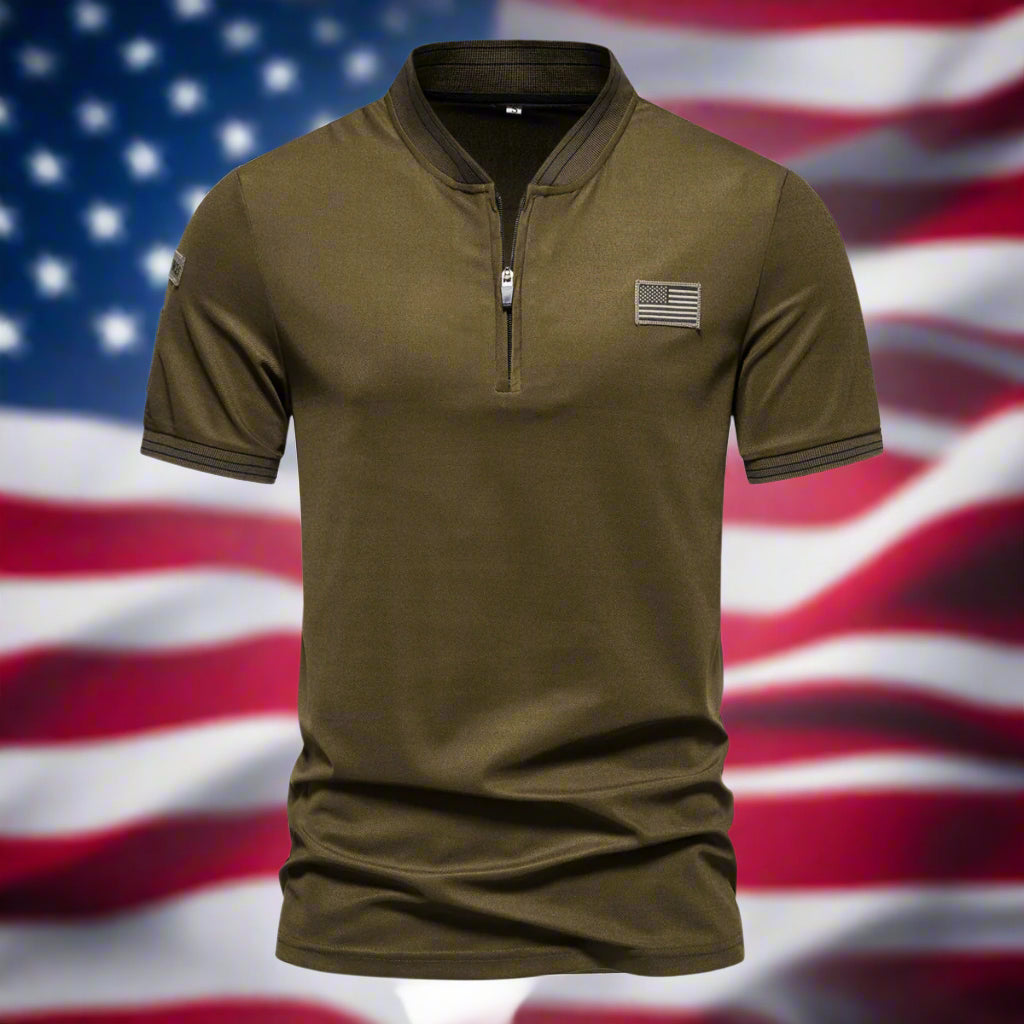 Miller’s – The Patriot Quarter-Zip Polo