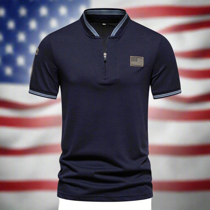 Miller’s – The Patriot Quarter-Zip Polo