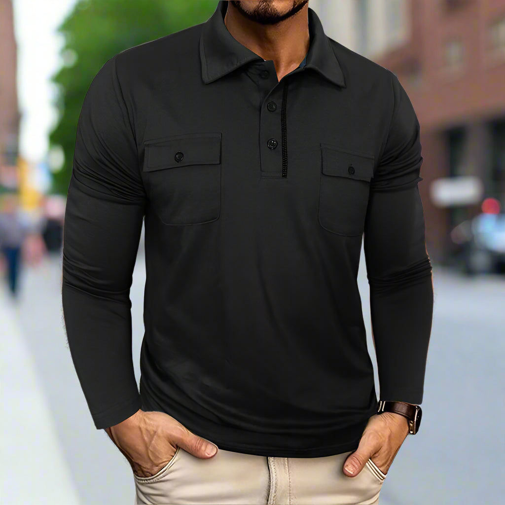 Miller’s – The Fortwin Longsleeve Polo