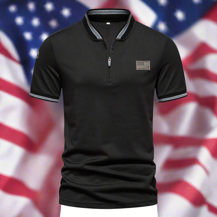 Miller’s – The Patriot Quarter-Zip Polo