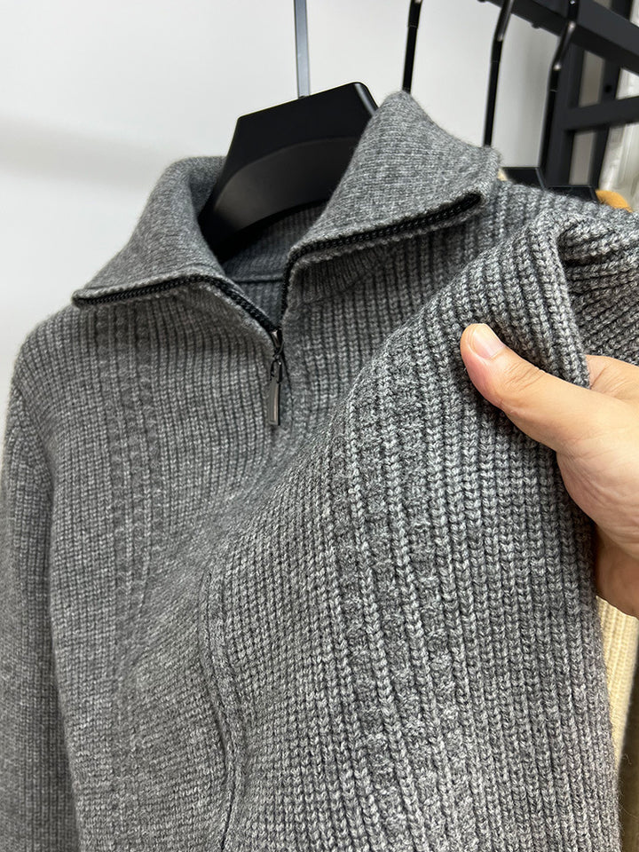 Miller’s – The Sandridge Knit Zip Sweater