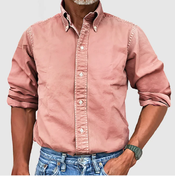 Oliver's - Claystone Oxford Shirt