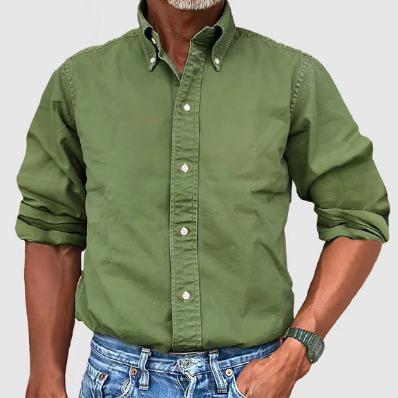 Oliver's - Claystone Oxford Shirt